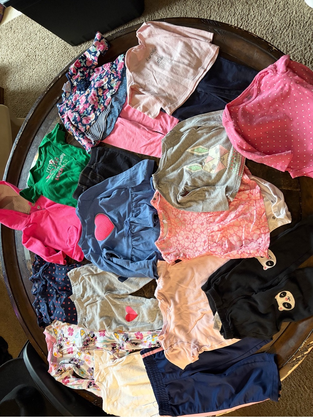 Baby girl spring clothing bundle